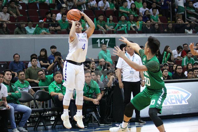 Blue Eagles squander big lead but recover to beat Archers and complete first-round sweep