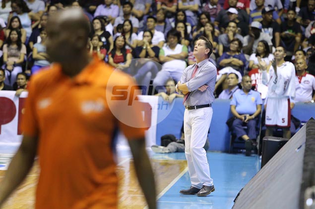 Tim Cone expects beleaguered Meralco to come out swinging in Game Three