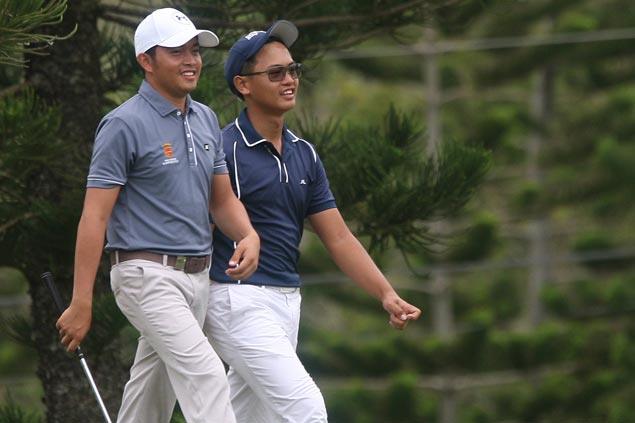 Gamolo, Magcalayo earn share of National Pro-am lead after fiery 68