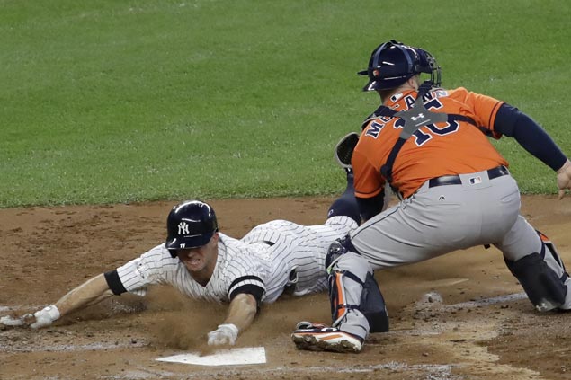 Wild card Yankees close in on World Series, score third straight win to take ALCS lead over Astros