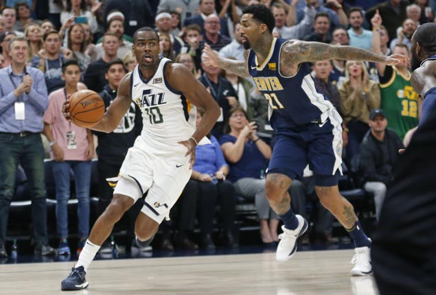 Alec Burks leads second-half surge as Jazz down Nuggets