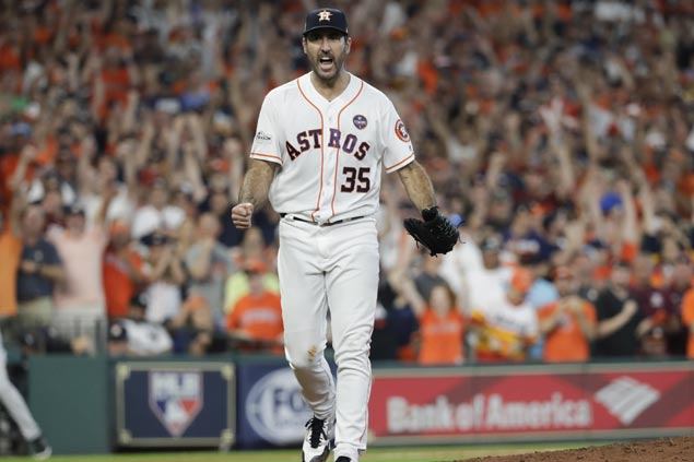Justin Verlander unfazed in huge task of keeping Astros alive vs Yankees: 'This is why I'm here'
