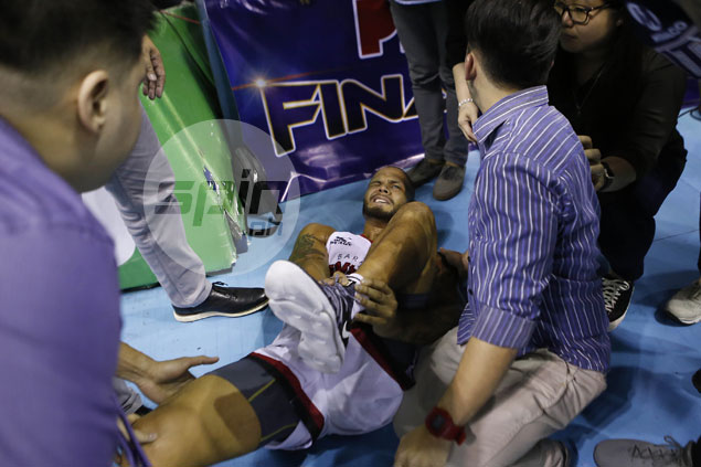 Sol Mercado in doubt after paying high price for brave chasedown block on Dillinger