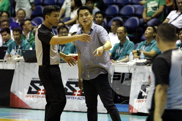 Franz Pumaren laments questionable calls as Adamson falls short again vs La Salle