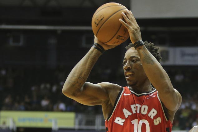 DeMar DeRozan shakes off flu-like symptoms, scores 30 in Raptors’ 34-point rout of Sixers