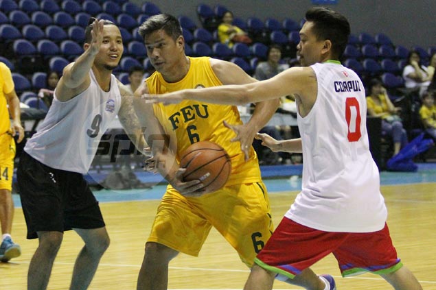 Johnny Abarrientos, Jojo Lastimosa suit up as FEU scores big win in UAAP goodwill games