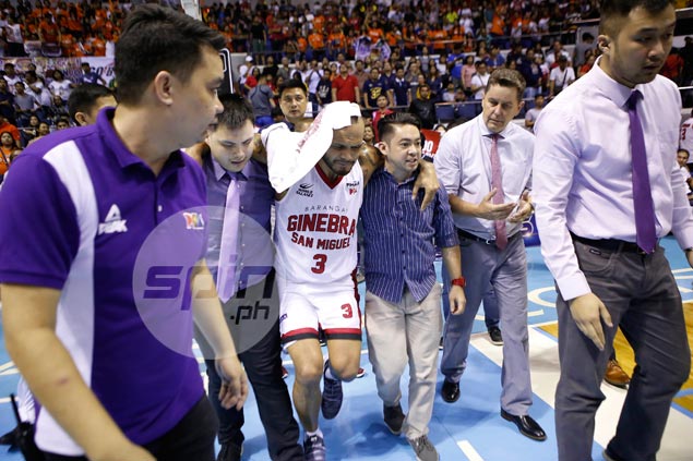Sol Mercado uncertain if he can still regain fitness in time to rejoin Ginebra in PBA finals