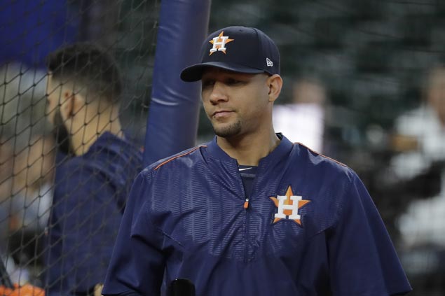 Yuli Gurriel banned five games for racist gesture at Yu Darvish but won't serve suspension until 2018