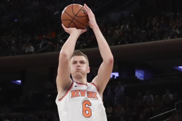 Knicks’ new main man Kristaps Porzingis not satisfied with strong start to season
