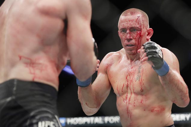 With its superstars idle, UFC gets needed blast from the past from Georges St. Pierre