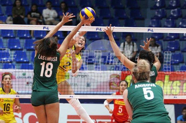 F2 Logistics wallops winless Sta. Lucia to cruise to second straight win in PSL Grand Prix