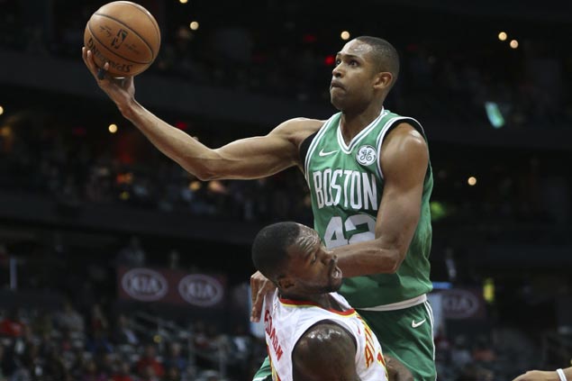 Streaking Celtics face Lakers without Al Horford due to possible concussion