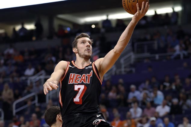 Goran Dragic torches former team with season-high 29 as Heat sizzles in romp over lowly Suns