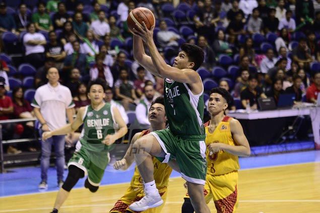 La Salle Greenhills edges Mapua in Game One of NCAA juniors basketball finals
