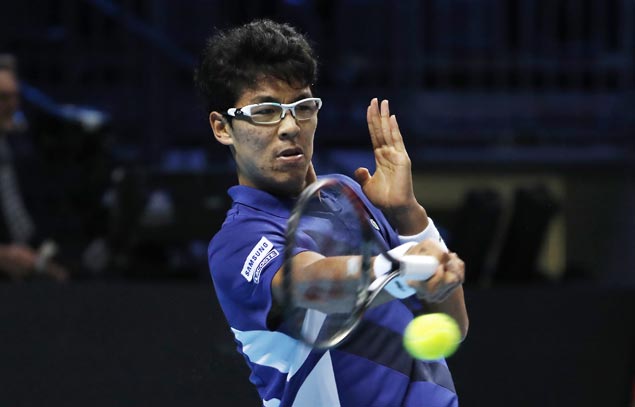 Hyeon Chung recovers from a set down to beat top seed Andrey Rublev in ATP Next Gen Finals