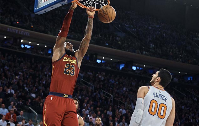 Cavaliers fight back from 23 points down to beat Knicks and finally get a win run going