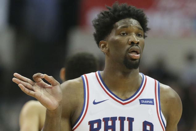 Embiid’s career-high 46 power Sixers past Lakers as struggling Ball gets benched in endgame anew