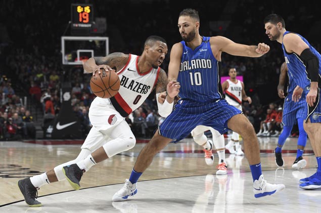 Blazers blow big lead but recover in time to sink Magic to third straight loss