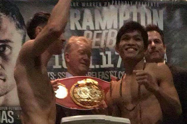 Jerwin Ancajas hopes biting Belfast cold won't be a problem in title defense vs Conlan