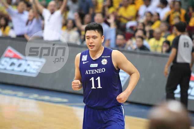 'Lucky shot' a product of Isaac Go's presence of mind, says Ateneo coach