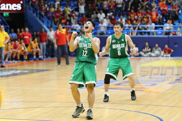 Joel Cagulangan comes up clutch as LSGH Greenies dethrone Mapua for first NCAA title