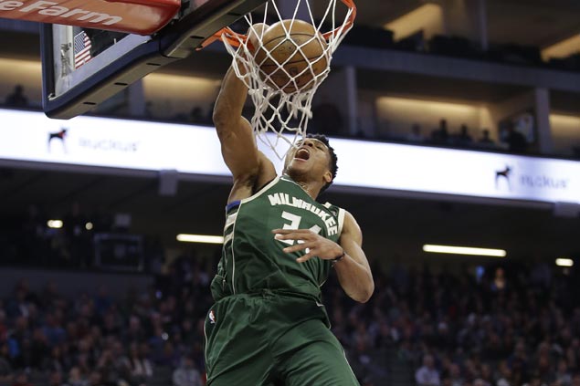 Giannis Antetokounmpo sparks huge third quarter blitz as Bucks trample Kings