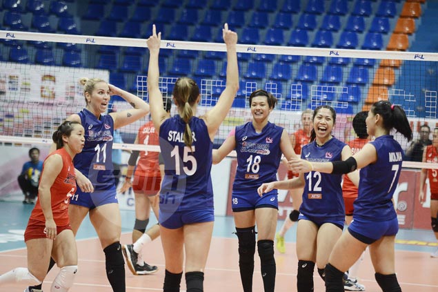 Petron Blaze Spikers rip Cocolife to gain share of Super Liga GP lead