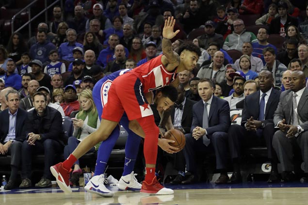Sixers foil Hack-a-Ben-Simmons strategy to turn back struggling Wizards