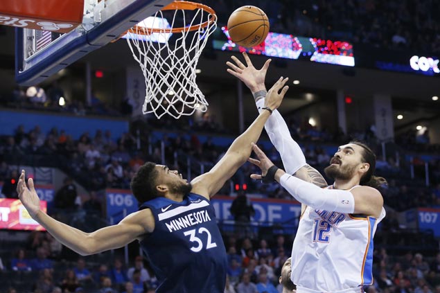 Paul George, Steven Adams carry Thunder over Timberwolves to halt three ...