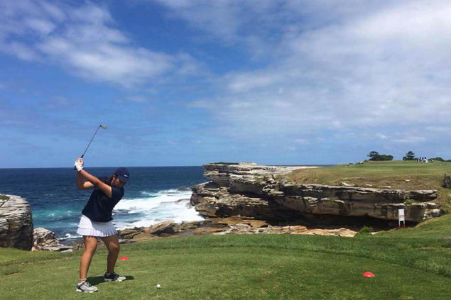 Dabawenya golfer Ella Nagayo keeps Stuart Appleby Open title
