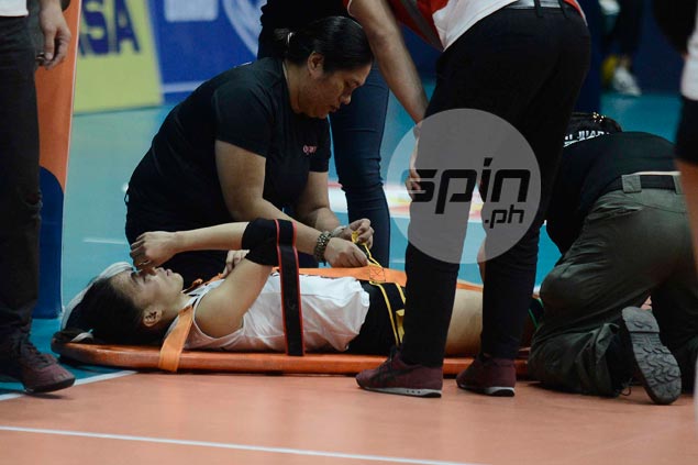 Double blow for Cignal as Marciano suffers injury in three-set PSL loss to Cocolife