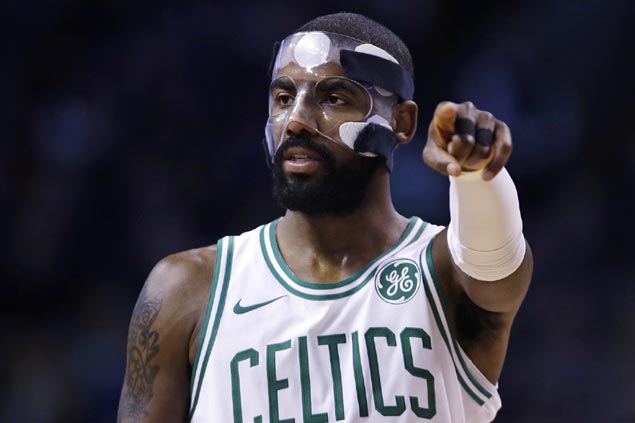 Kyrie Irving caps sizzling fourth quarter comeback as Celtics stun Mavs to roll to fourth straight win