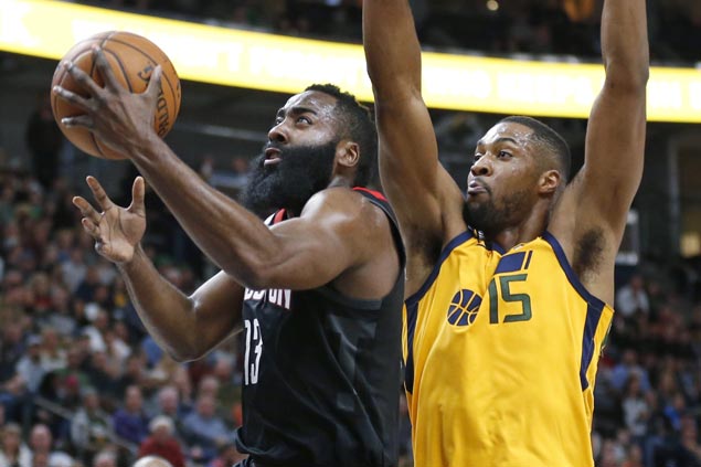 Rockets pull away in the third to cruise past Jazz for eighth straight win