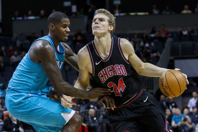 Lauri Markkanen shows way as Bulls overcome Hornets in overtime to end 10-game skid