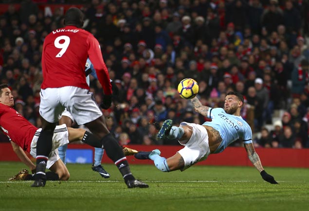 City downs United in Manchester Derby to set Premier League record 14 straight wins