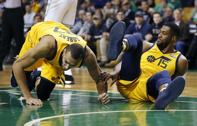 Jazz win over Celtics comes at the cost of two starters — one possibly for an extended period