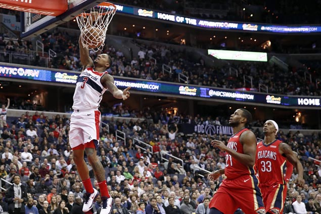 Bradley Beal, Mike Scott shine as Wizards finish strong in big victory over Pelicans