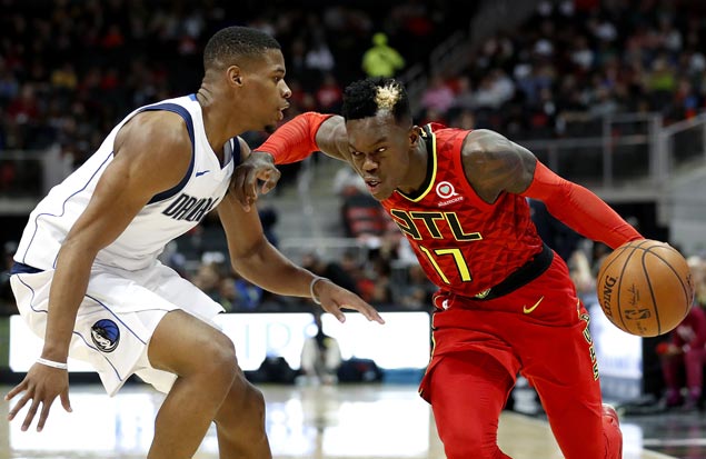 Dennis Schroder matches career high 33 points as Hawks edge Mavs in battle of bottom teams
