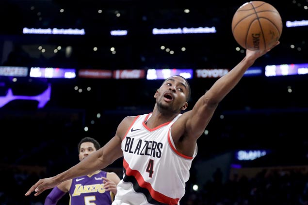 Super sub Maurice Harkless comes up clutch as Blazers nip Lakers to arrest three-game skid