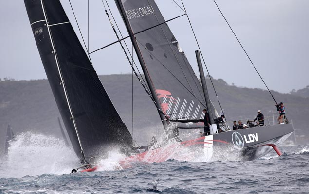 Near collision between favorites marks start of 73rd Sydney to Hobart race