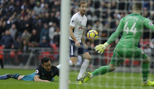 Harry Kane sets Premier League record with 39 goals in calendar year as Spurs rip Southampton