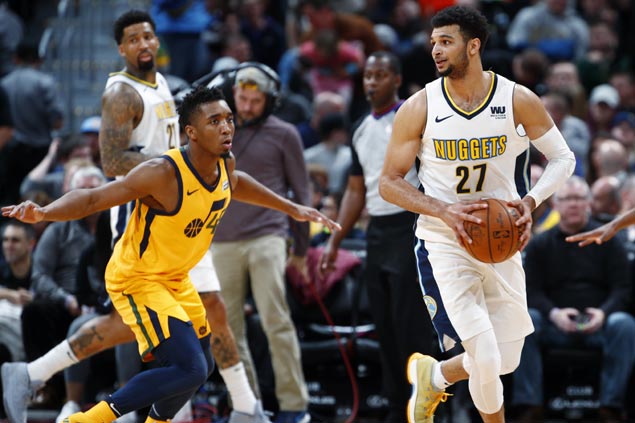 Jamal Murray takes charge early as Nuggets roll past skidding Jazz for ...