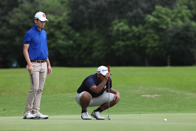 Gab Manotoc, Lester Lagman take one-stroke lead after second round of National Doubles Golf