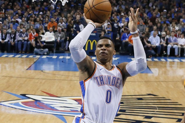 OKC Thunder overcomes slow start to strike down skidding Raptors for sixth straight win