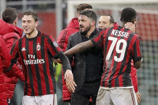 Despite near $250M offseason spending, AC Milan missing out in tight race for Serie A title