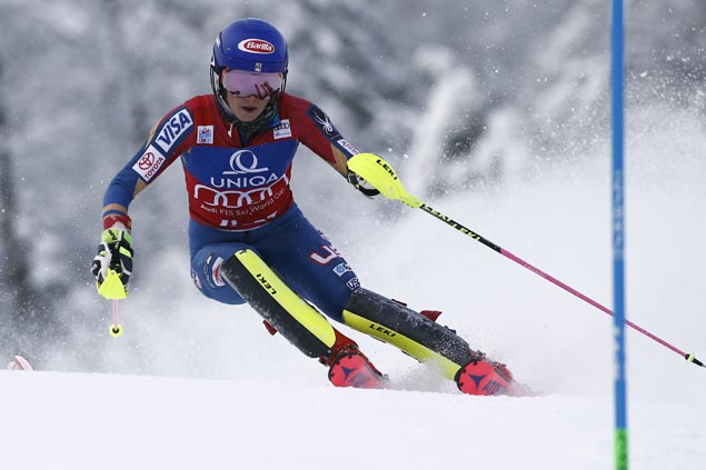 Olympic champ Mikaela Shiffrin cruises to comfortable win in women's World Cup slalom
