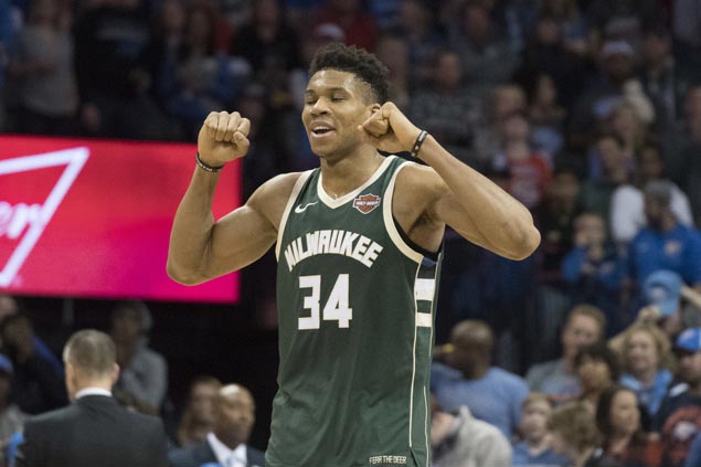 Bucks edge Thunder on controversial Giannis Antetokounmpo last-second basket