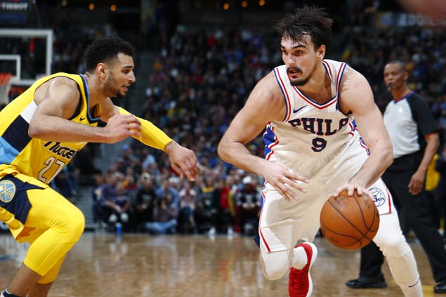 Dario Saric sparks second-half rally as Embiid-less Sixers edge Nuggets