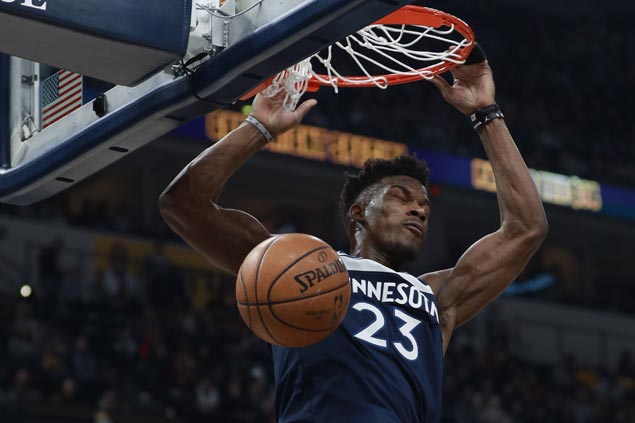 Timberwolves get off to strong start and complete wire-to-wire victory over slumping Pacers