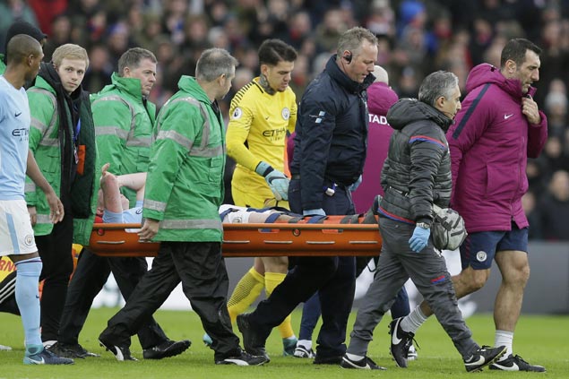 Trouble suddenly for City as win run ends at 18, Gabriel Jesus and Kevin De Bruyne suffer injuries